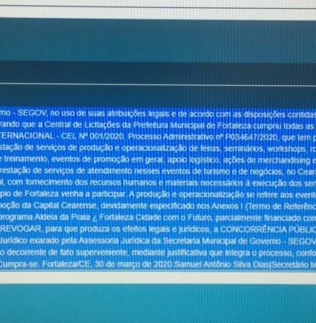 COVID-19: Após denúncia de Sargento Reginauro, SeGov revoga verba de R$13 milhões que seria destinado para publicidade